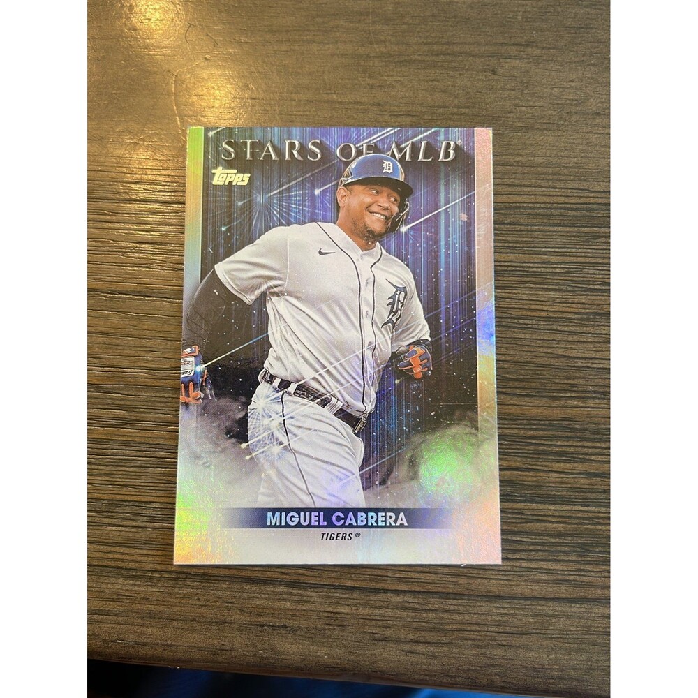 Miguel Cabrera Tigers TOPPS card